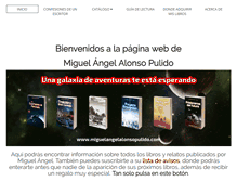 Tablet Screenshot of miguelangelalonsopulido.com